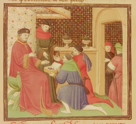 Der Herzog empfängt Edelsteine, aus 